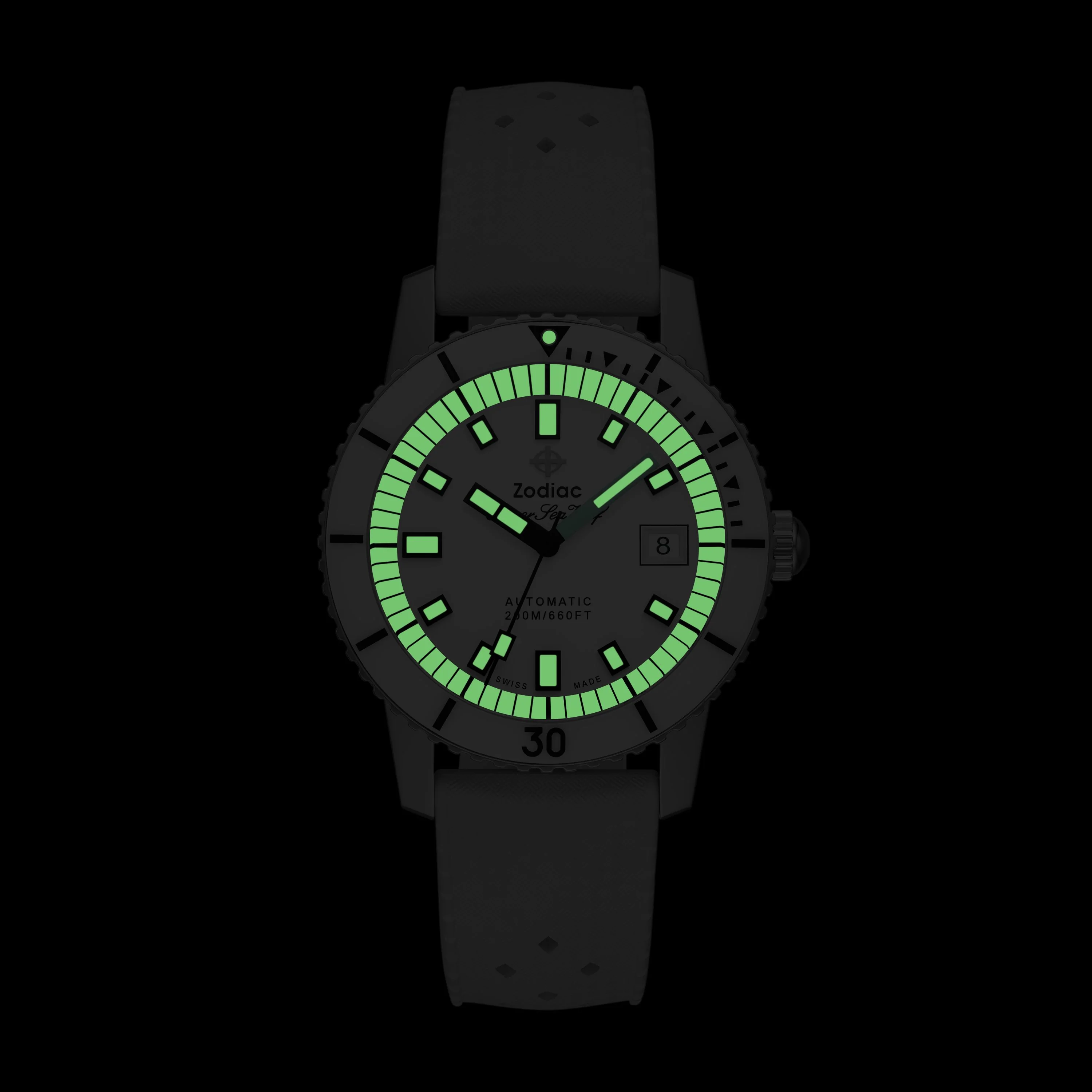 Zodiac - Super Sea Wolf Compression Diver - White Dial - Image 2
