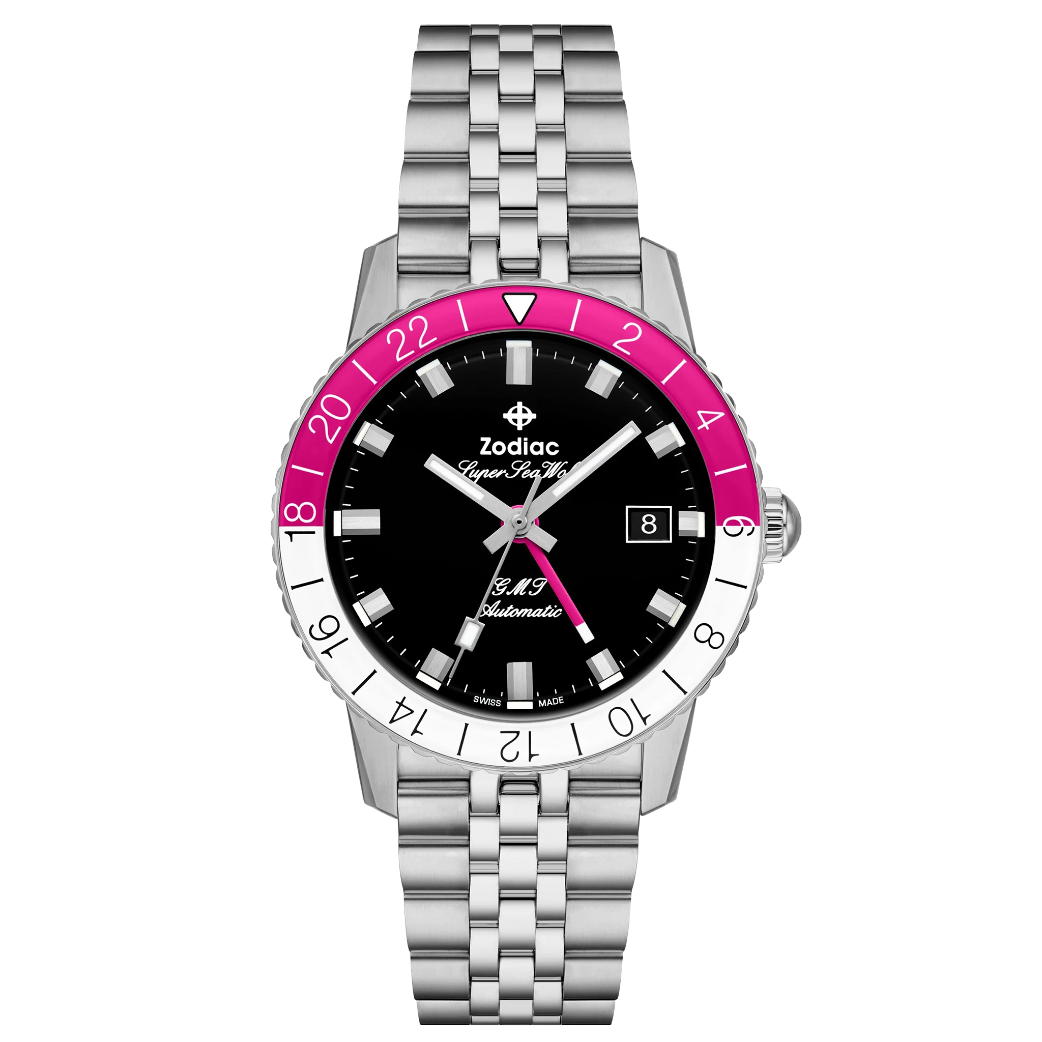 Zodiac - Super Sea Wolf GMT - Black Dial